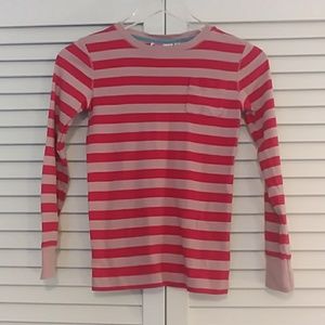 5 for $20! Mini Boden Girls Long- Sleeve Striped Shirt